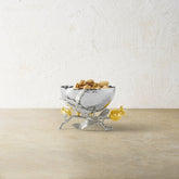 Pomegranate Silver & Gold Nut Bowl, Michael Aram - RSVP Style